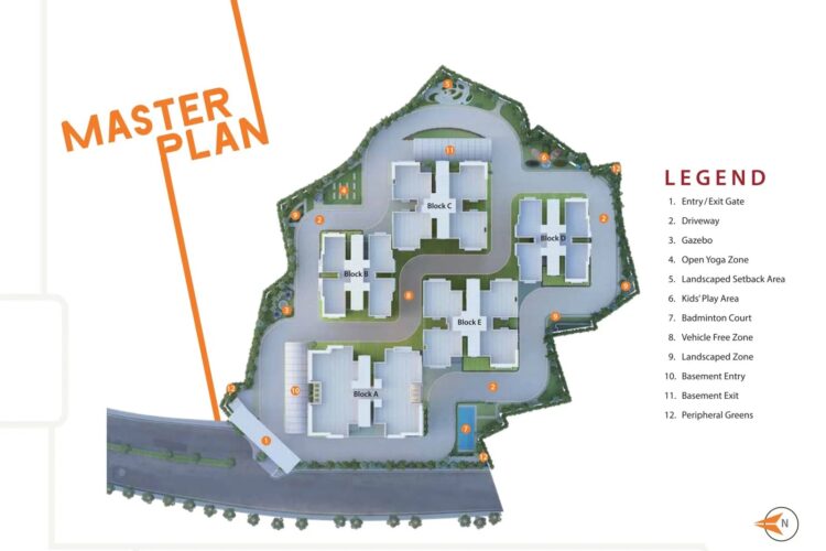 Site Plan Shuvam Avenue